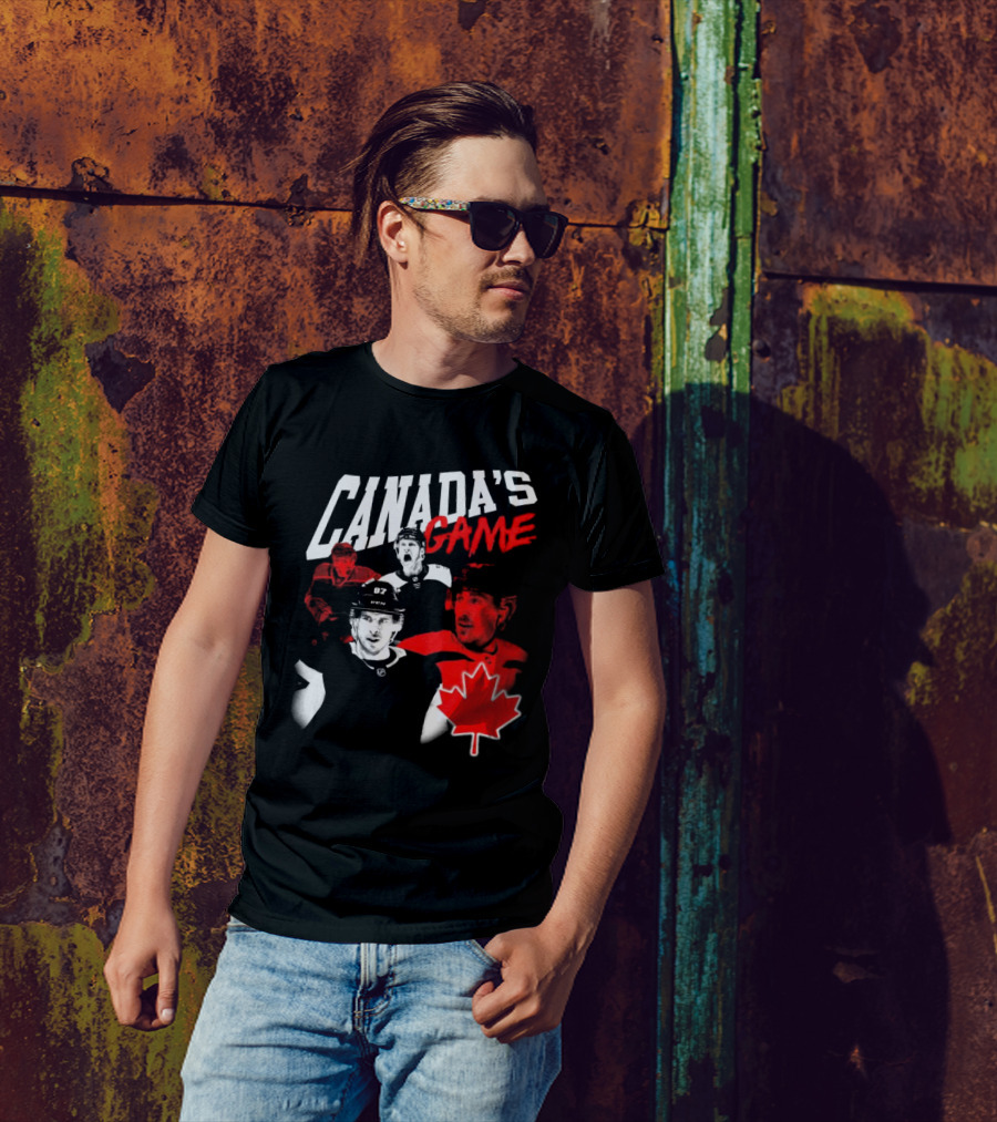 Canada's Game 4 Nations Team Maple Leaf T-Shirt