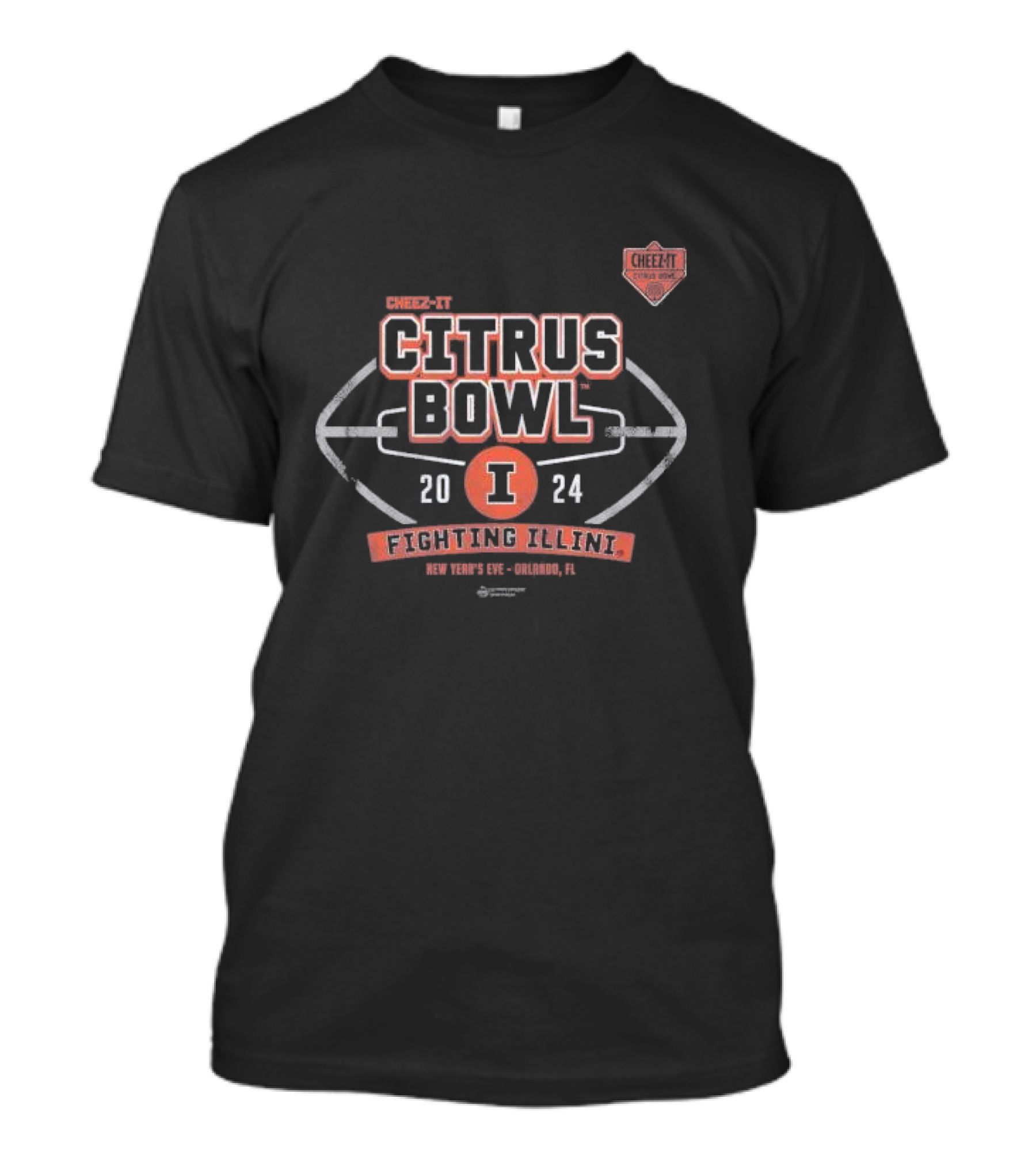 2024 Cheez-It Citrus Bowl Fighting Illini Orlando Florida T-Shirt