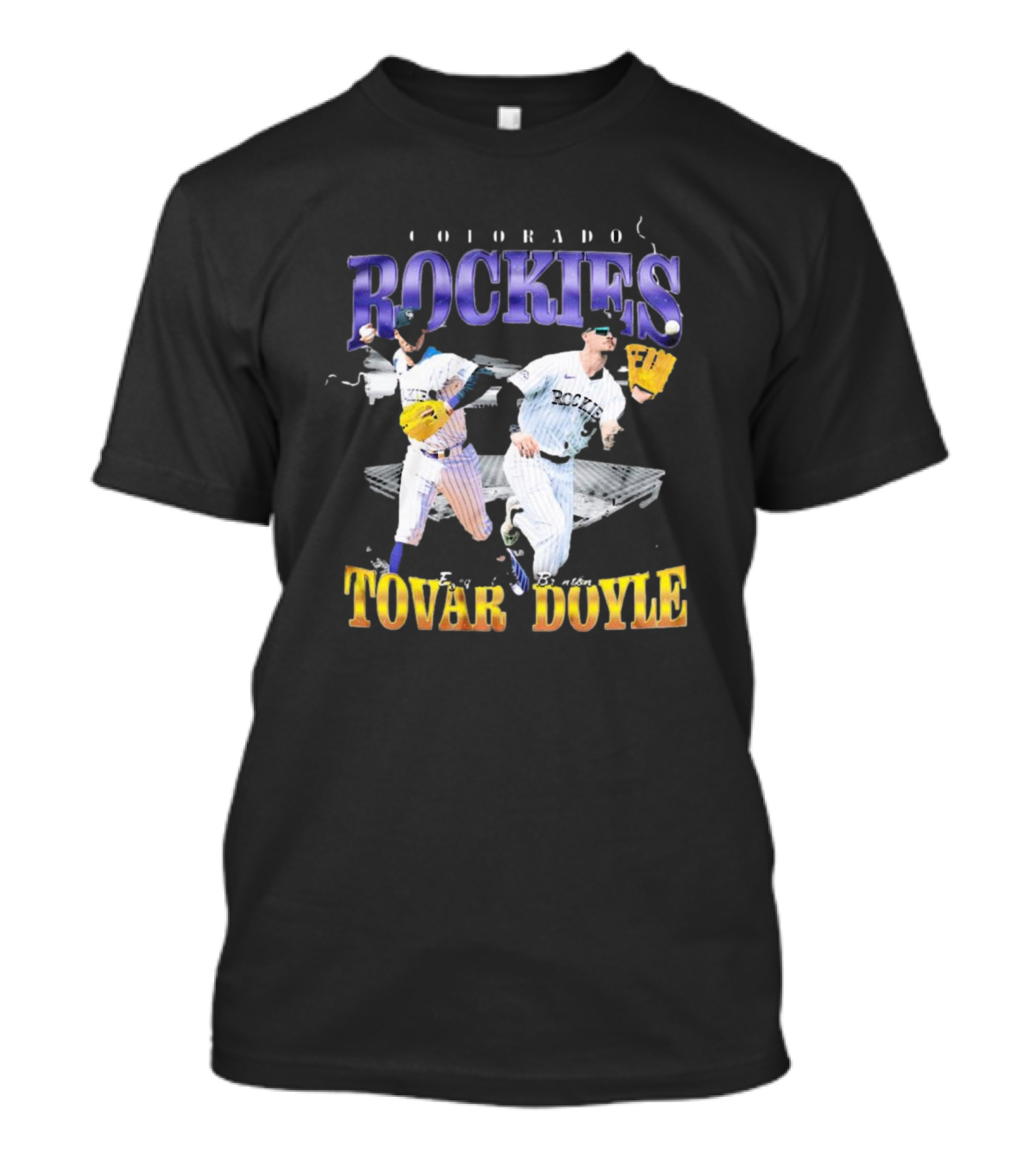 Colorado Rockies Tovar Doyle Baseball 2025 T-Shirt