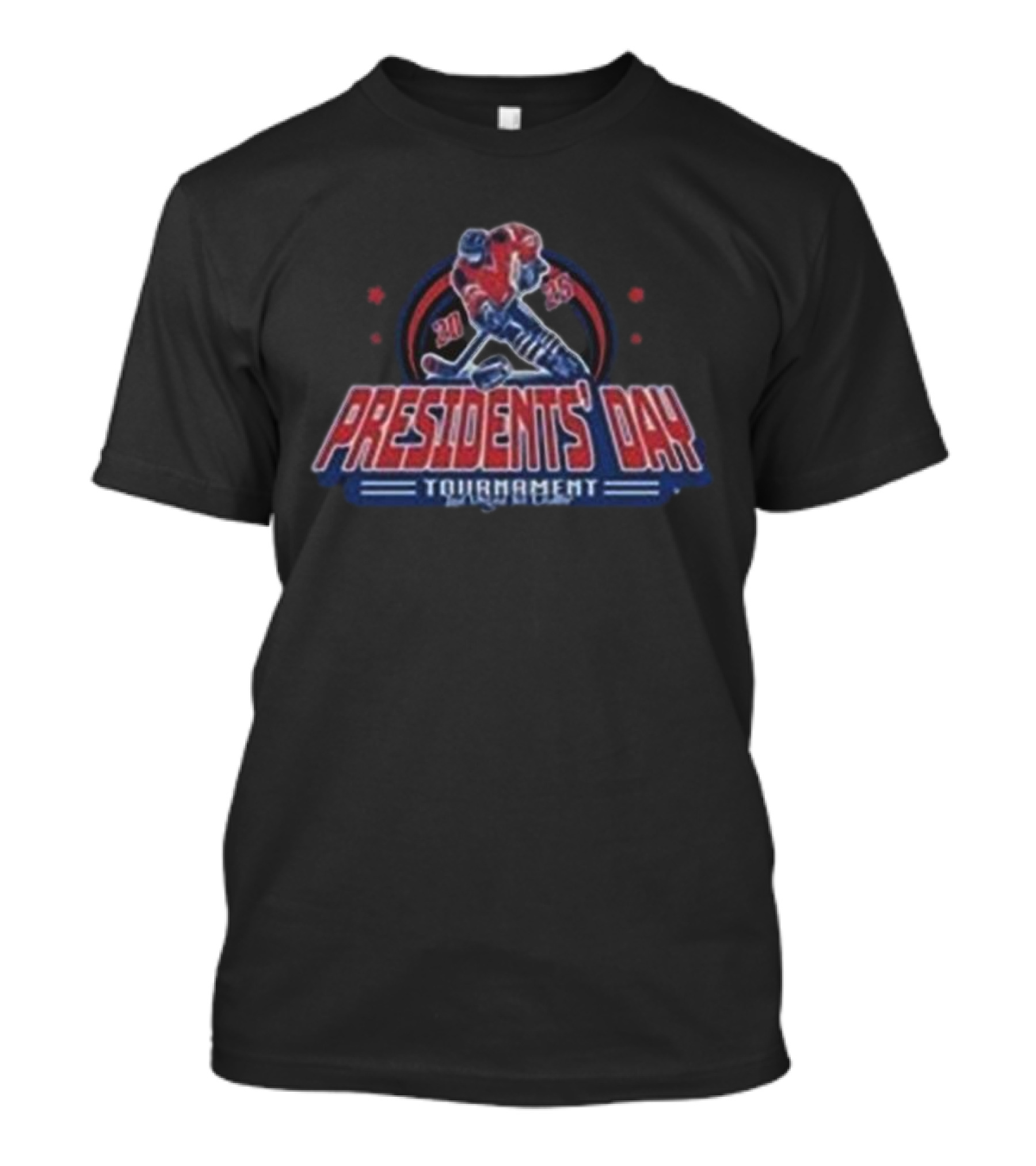 Presidents’ Day Tournament 2025 Hockey Player LVIC T-Shirt