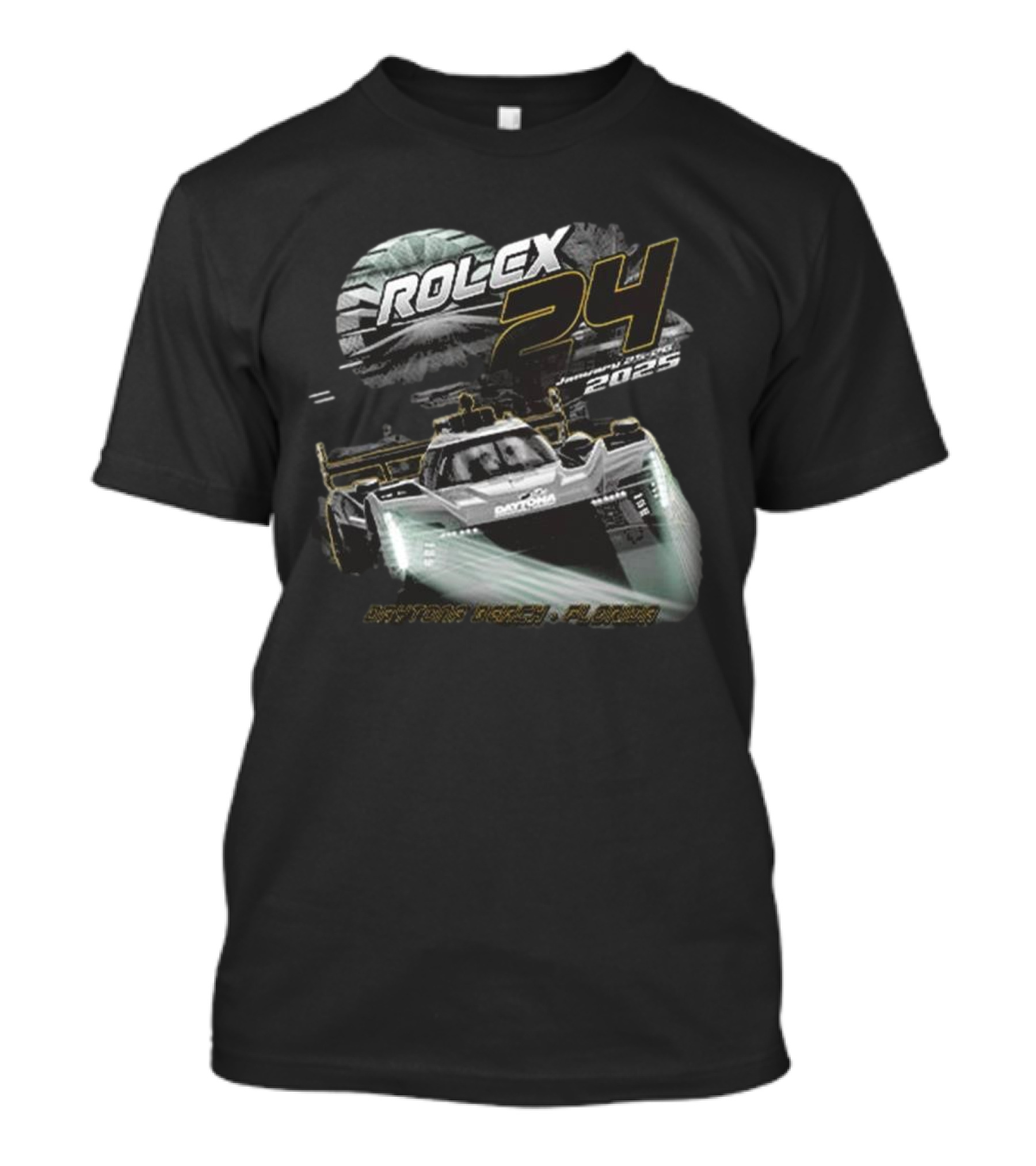 2025 Rolex 24 Daytona Race Ghost Car At Daytona International Speedway T-Shirt