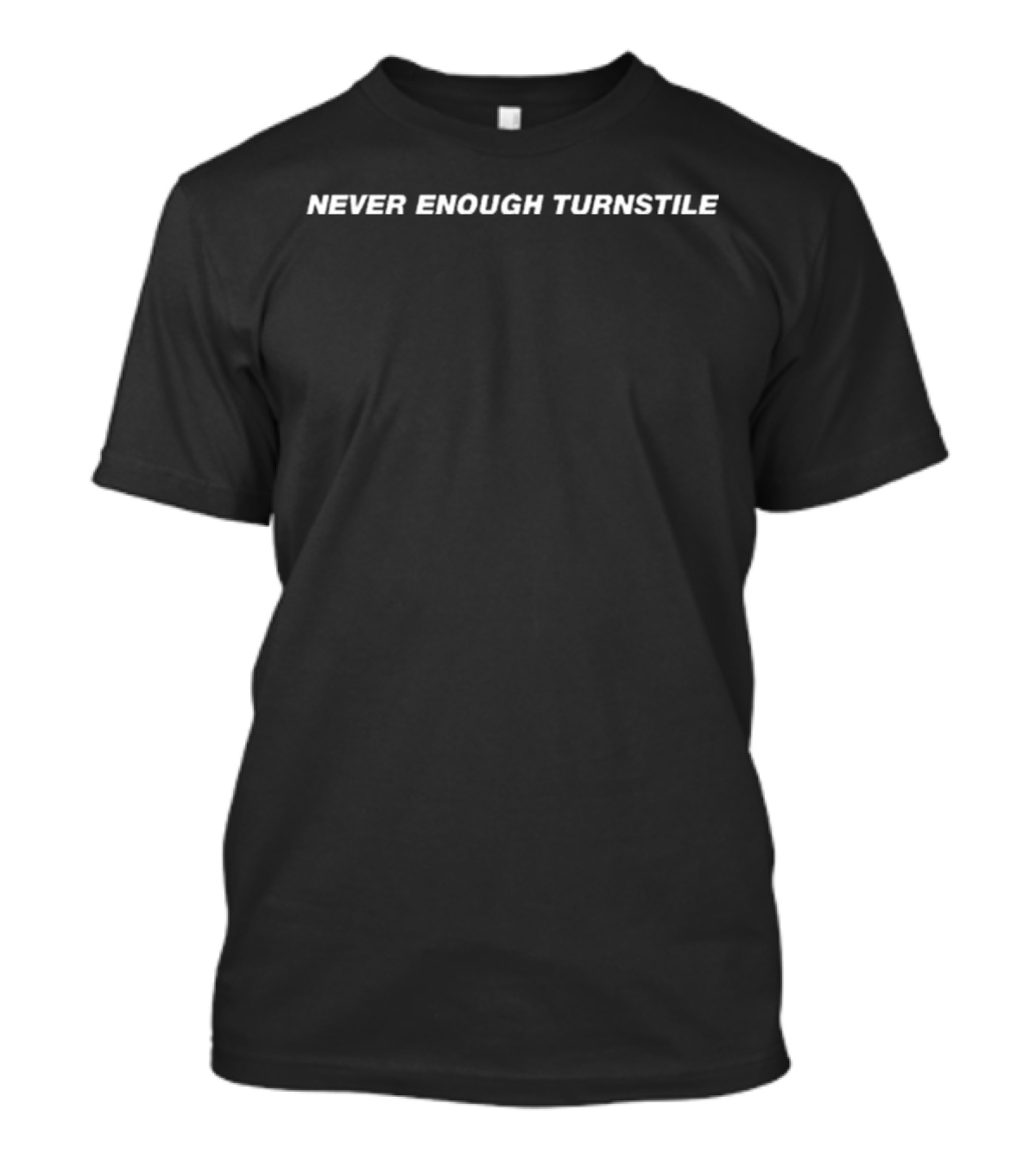 Turnstile Never Enough Right Place Right Time 2025 Charcoal T-Shirt