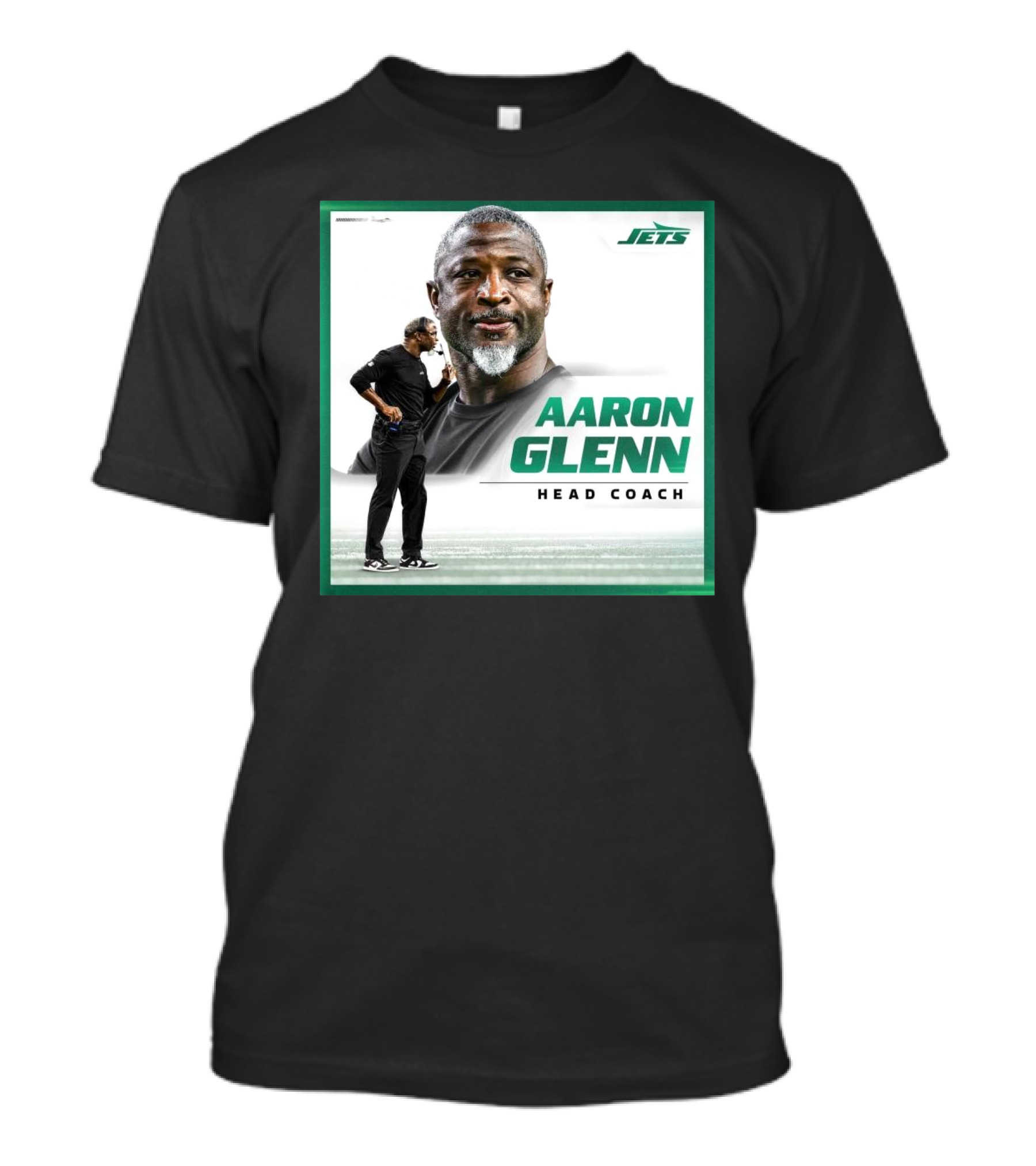 Aaron Glenn New York Jets Head Coach T-Shirt