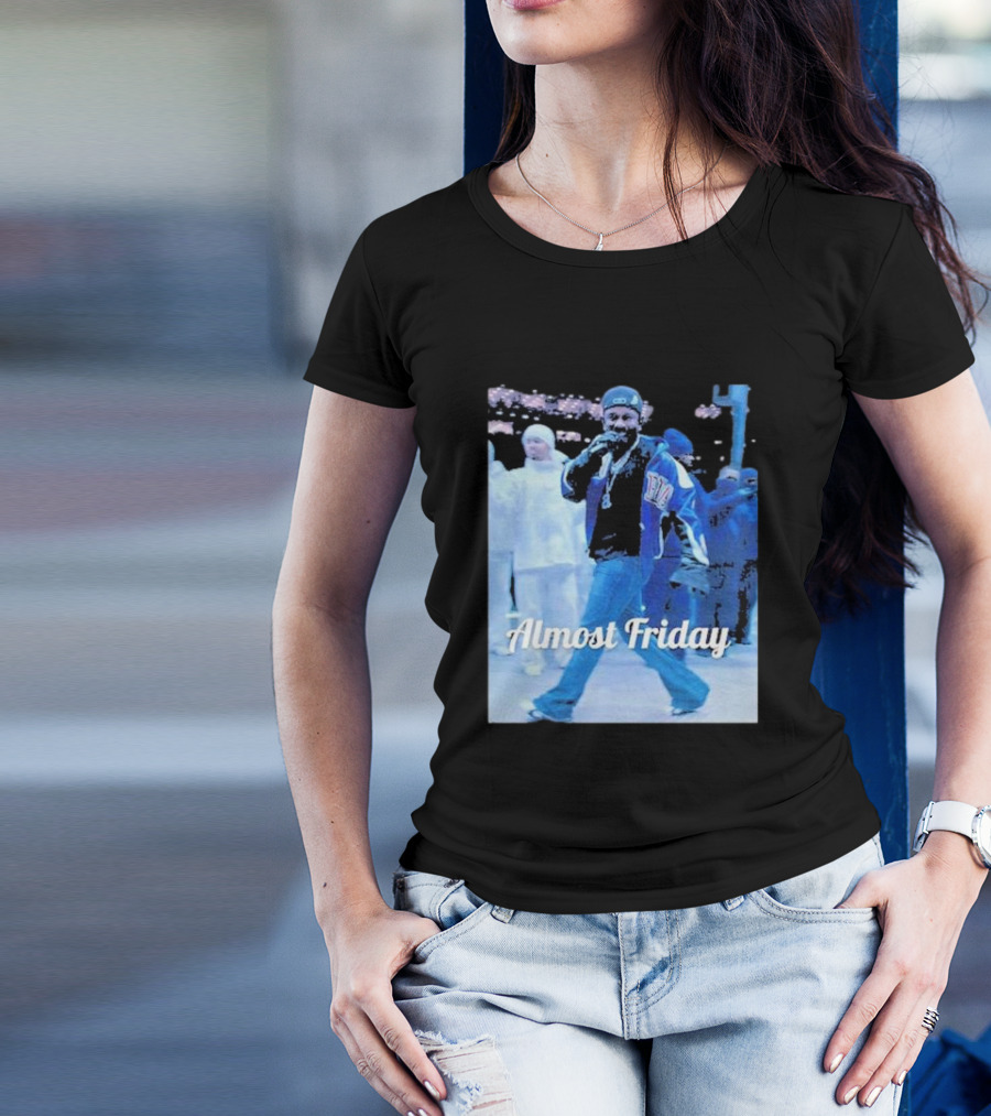 Almost Friday Halftime Performance In Blue Outfit T-Shirt
