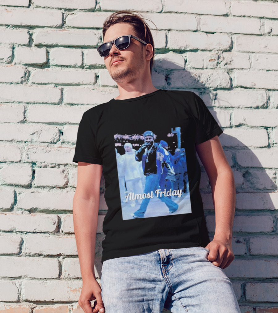Almost Friday Halftime Performance In Blue Outfit T-Shirt