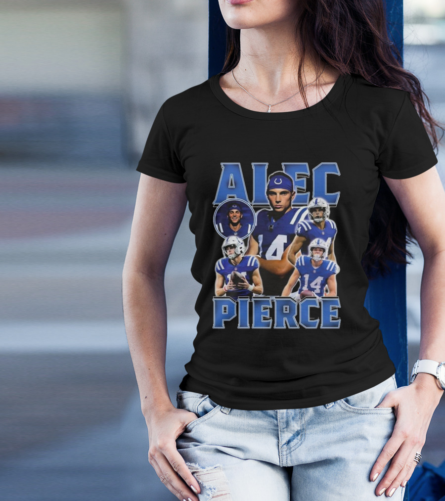 Alec Pierce Indianapolis Football Number 14 Colts T-Shirt