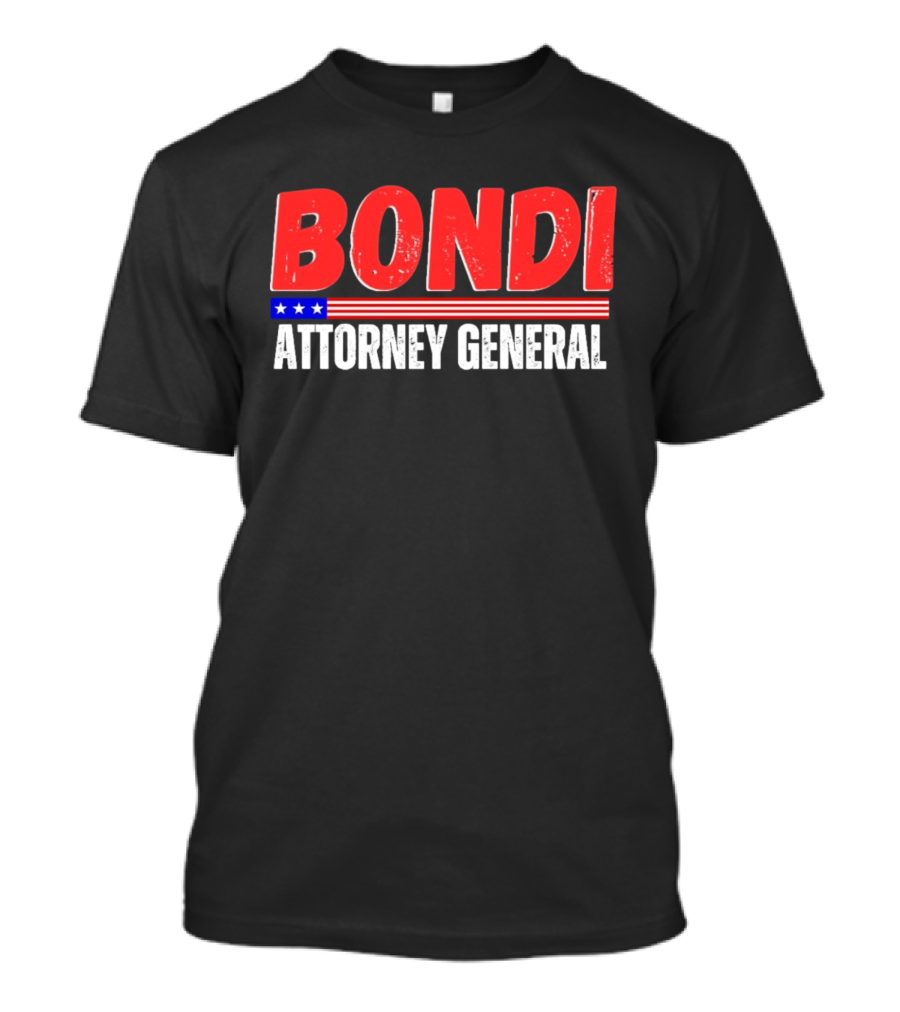 Bondi Attorney General Vintage Stars And Stripes T-Shirt