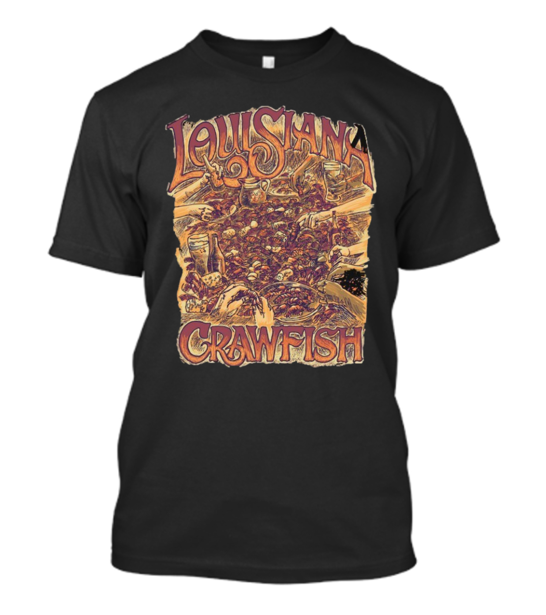 Louisiana Crawfish Season Celebration Baton Rouge T-Shirt