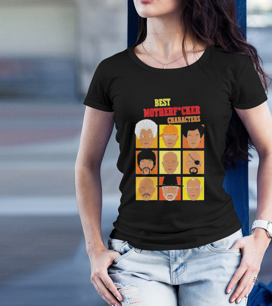 Best Motherfucker Characters T-Shirt