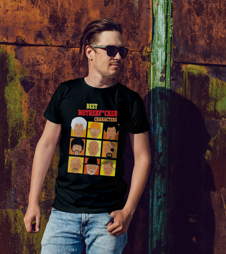 Best Motherfucker Characters T-Shirt