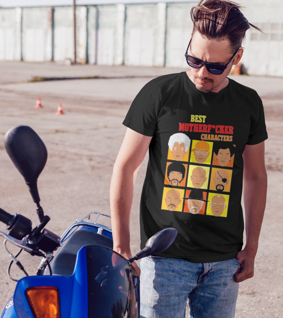 Best Motherfucker Characters T-Shirt