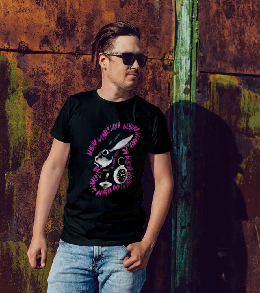 Beyond Wonderland Lost My Head Rabbit And Pocket T-Shirt