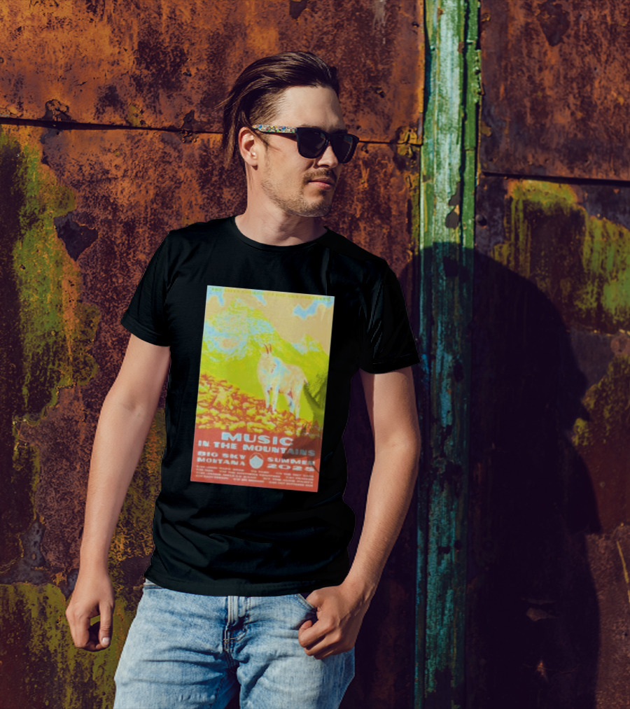 The Arts Council Of Big Sky Presents Music In The Mountains Big Sky Montana Summer 2025 Event T-Shirt