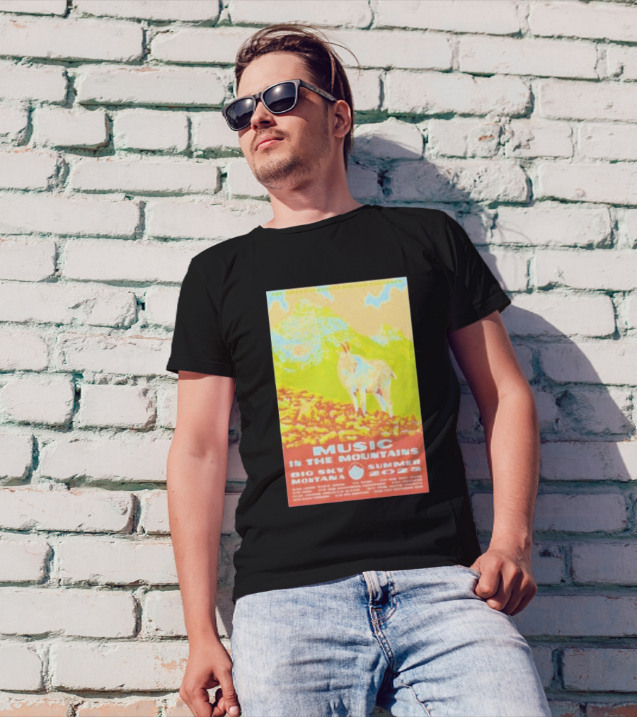 The Arts Council Of Big Sky Presents Music In The Mountains Big Sky Montana Summer 2025 Event T-Shirt
