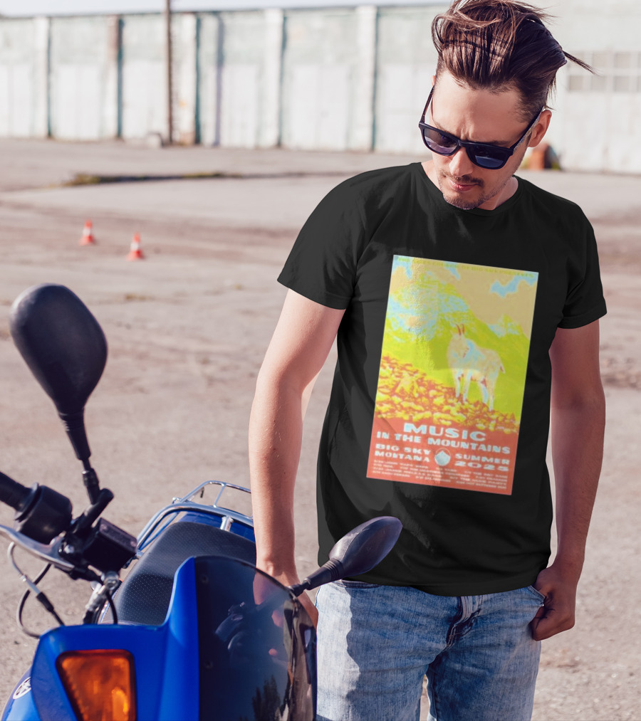 The Arts Council Of Big Sky Presents Music In The Mountains Big Sky Montana Summer 2025 Event T-Shirt