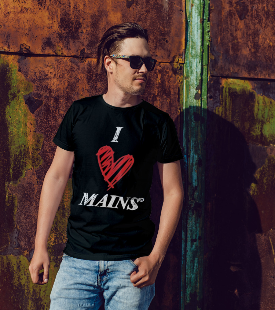 Big Smoke I Heart Mains T-Shirt