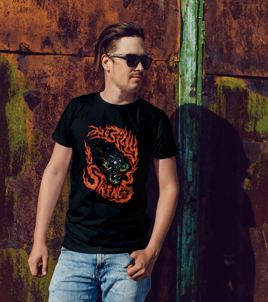 Billy Strings Fiery Dragon Winter Tour 2025 T-Shirt
