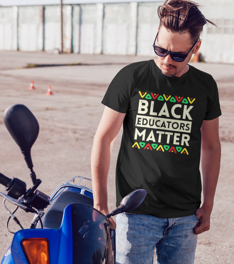 Black Educators Matter Vintage T-Shirt