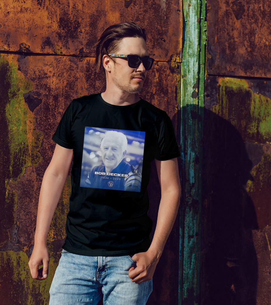 Bob Uecker 1934-2025 Milwaukee Brewers Tribute T-Shirt