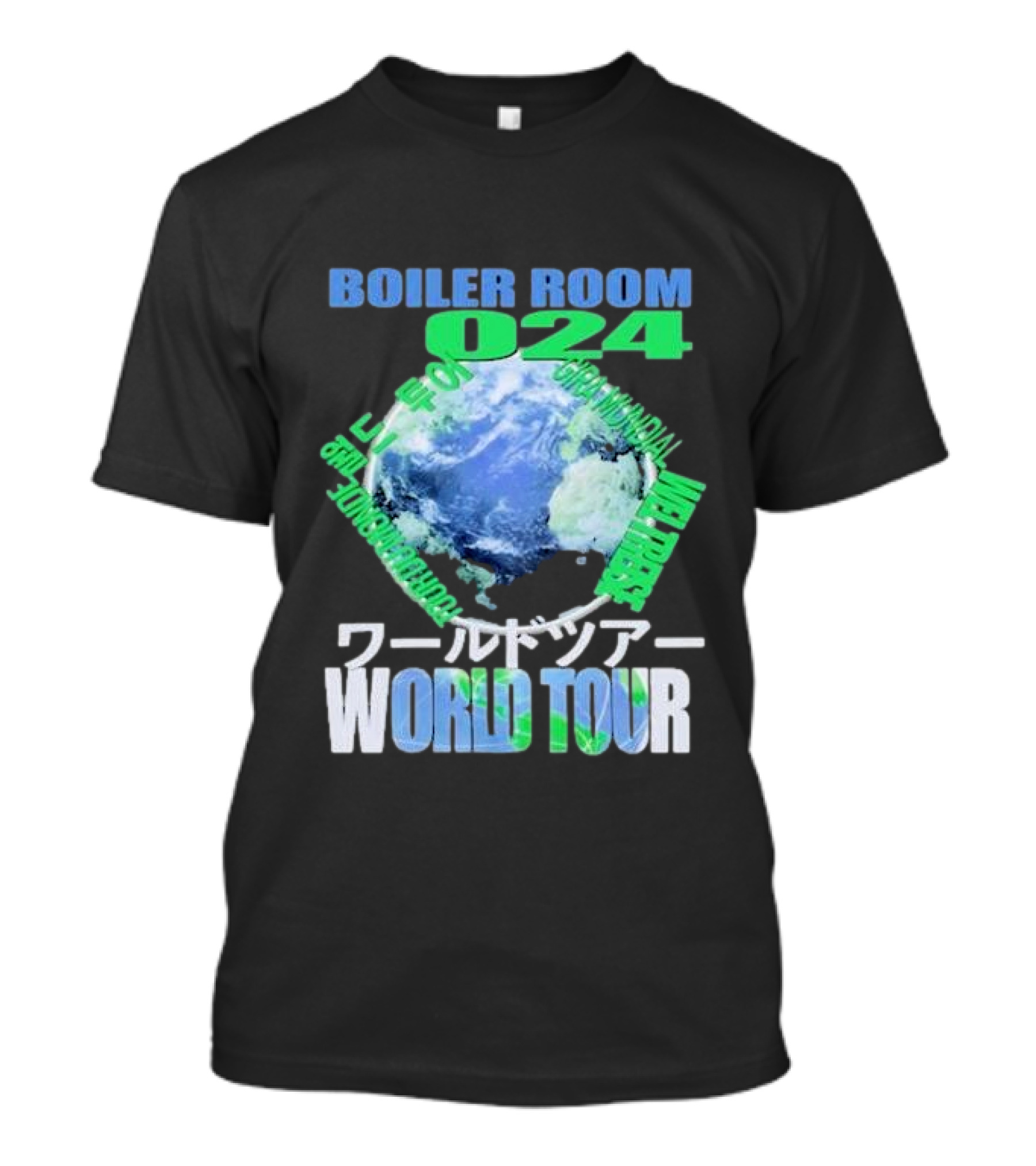BOILER ROOM 024 SPACE FOR EVERYONE INTERGALACTIC WORLD TOUR T-Shirt