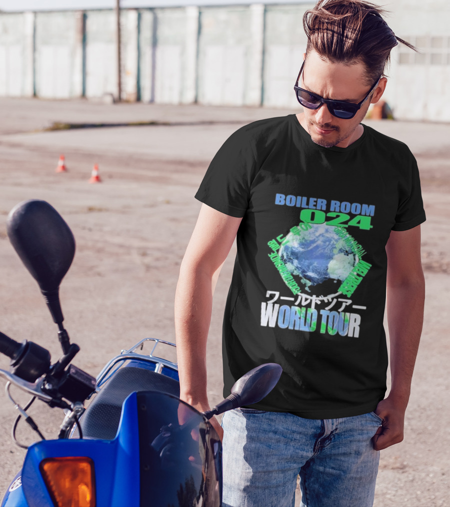BOILER ROOM 024 SPACE FOR EVERYONE INTERGALACTIC WORLD TOUR T-Shirt