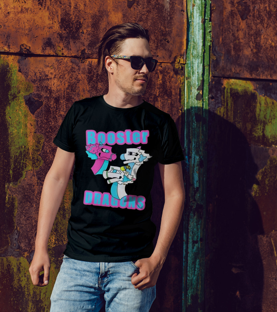 Booster Dragons Heavyweight T-Shirt