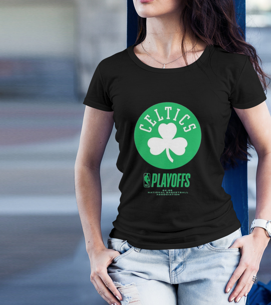 Boston Celtics Playoffs 2025 National Basketball Association T-Shirt