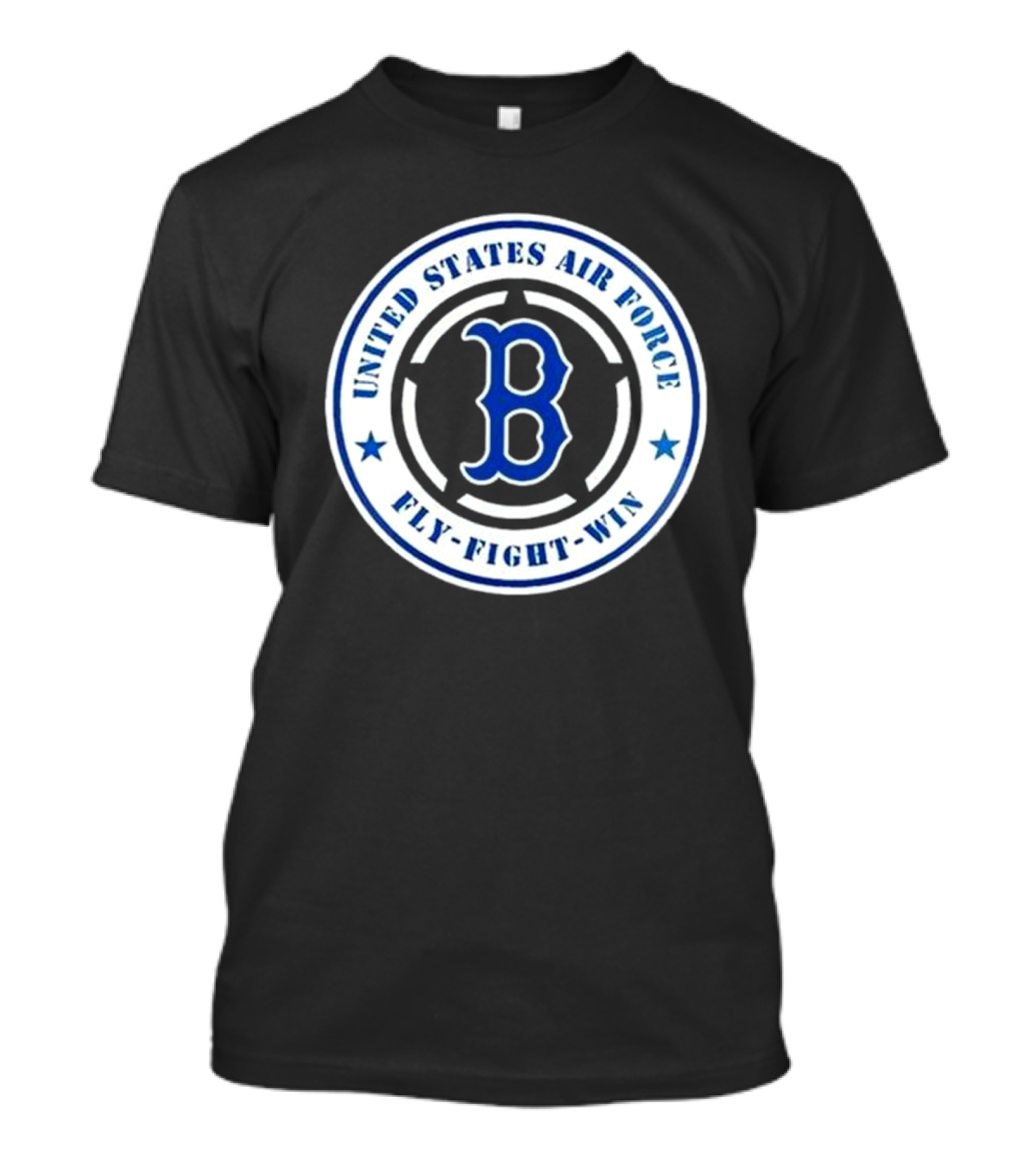 Boston Red Sox United States Air Force Fly Fight Win 2025 Military Appreciation Night T-Shirt