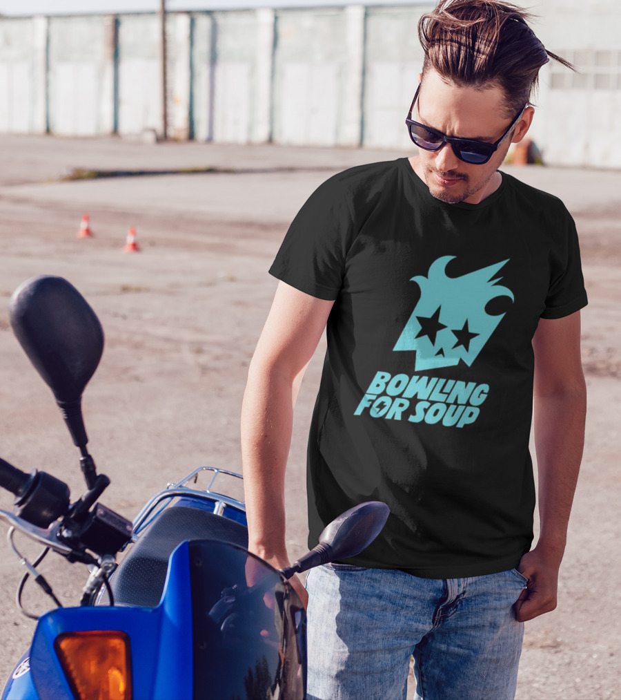Bowling For Soup Star Face Graphic 2025 T-Shirt