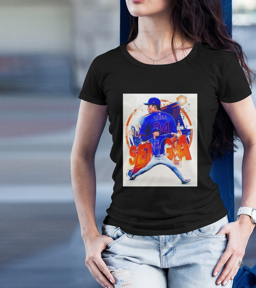 Bright Lights Senga Kodai New York Mets T-Shirt