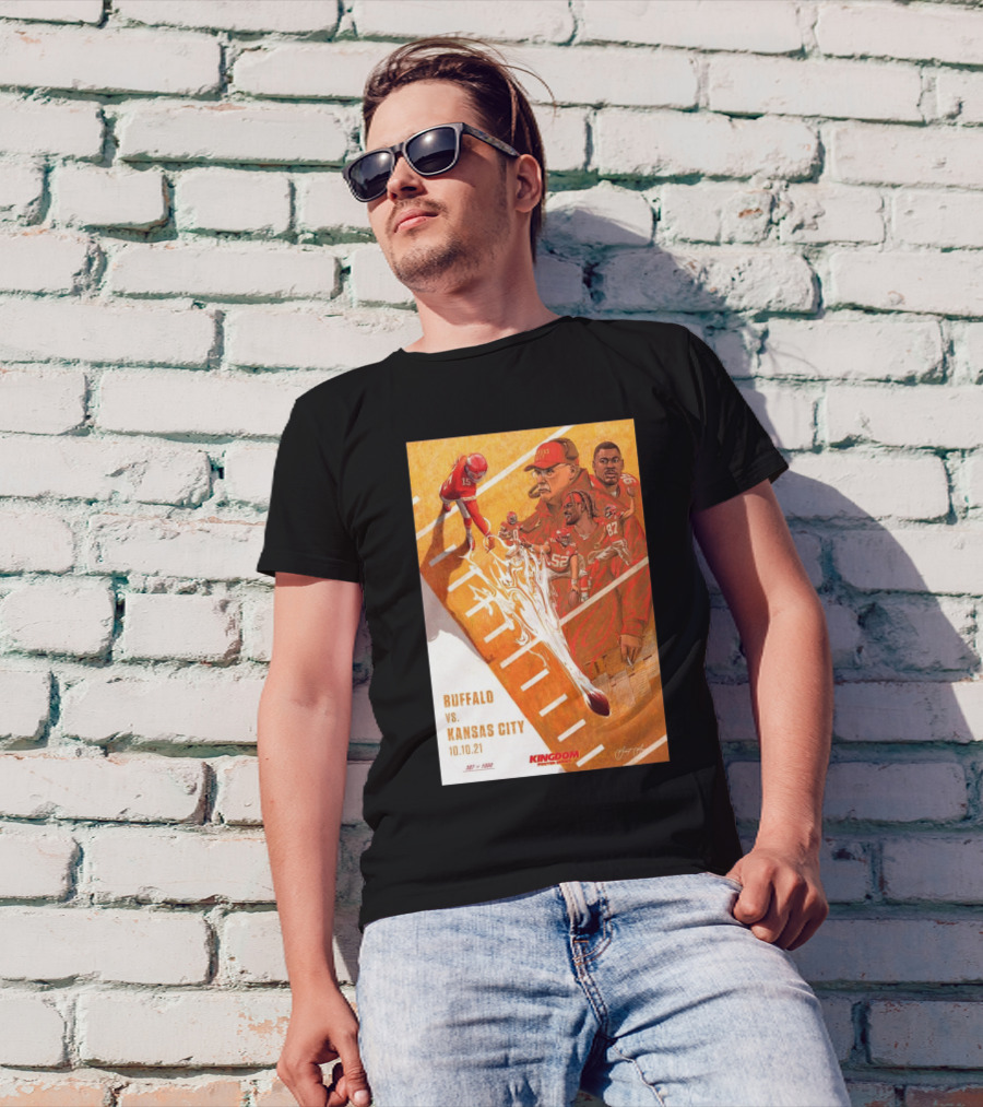 Buffalo Bills Vs Kansas City Chiefs 10 10 21 Bills Won 38-20 Kingdom Series Signature T-Shirt