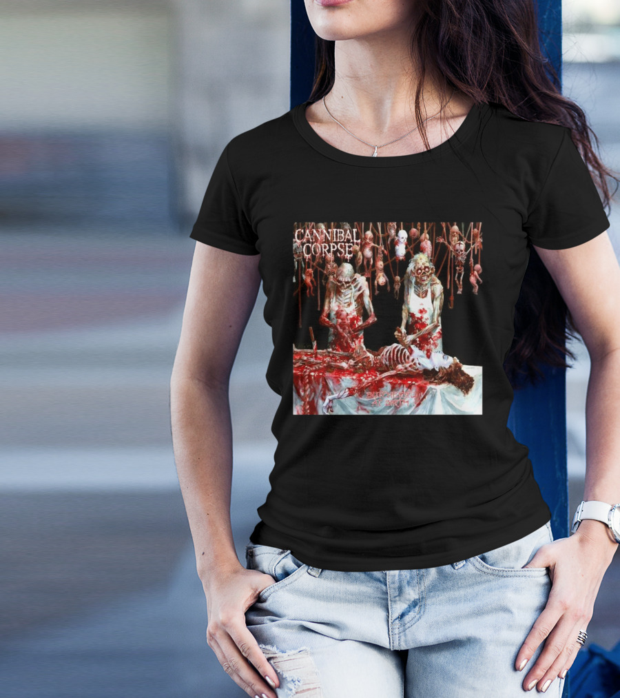 Cannibal Corpse Butchered At Birth 20th June 2025 T-Shirt