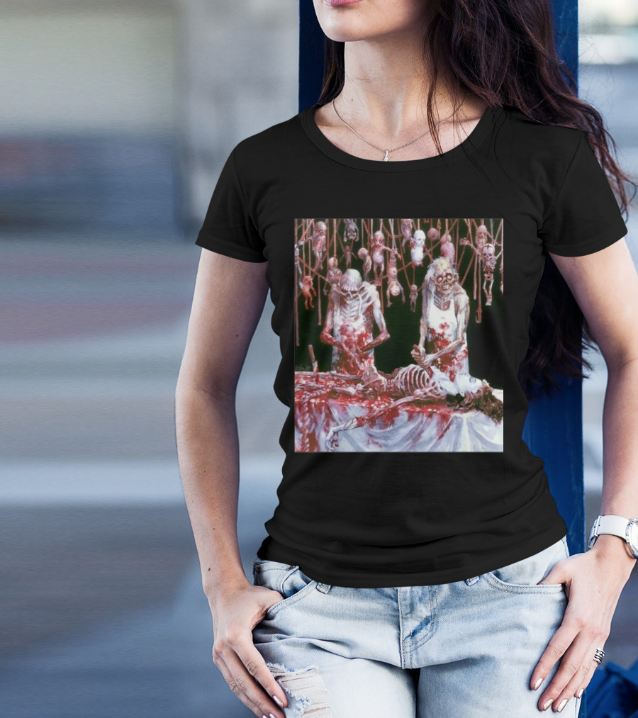 Cannibal Corpse Butchered At Birth Grotesque Gore Imagery T-Shirt