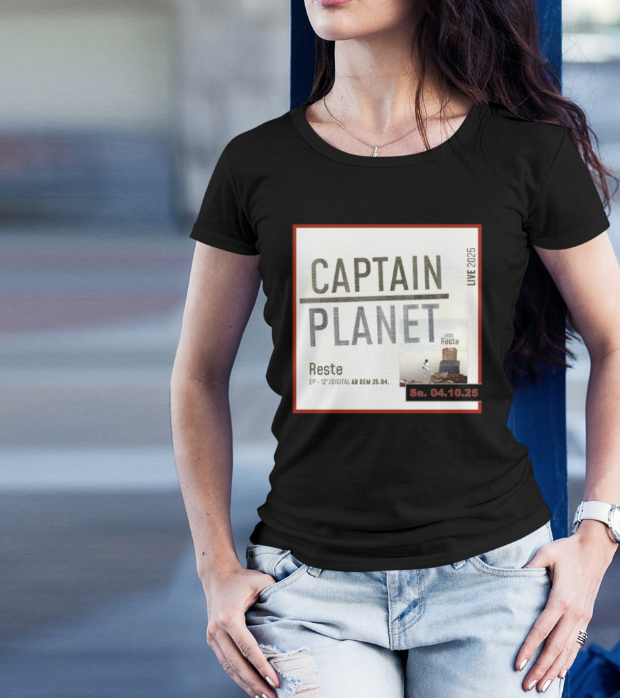 Captain Planet Tour 2025 T-Shirt