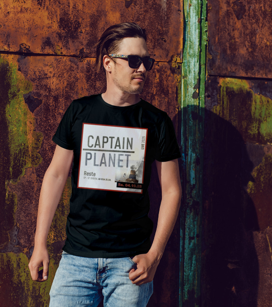 Captain Planet Tour 2025 T-Shirt