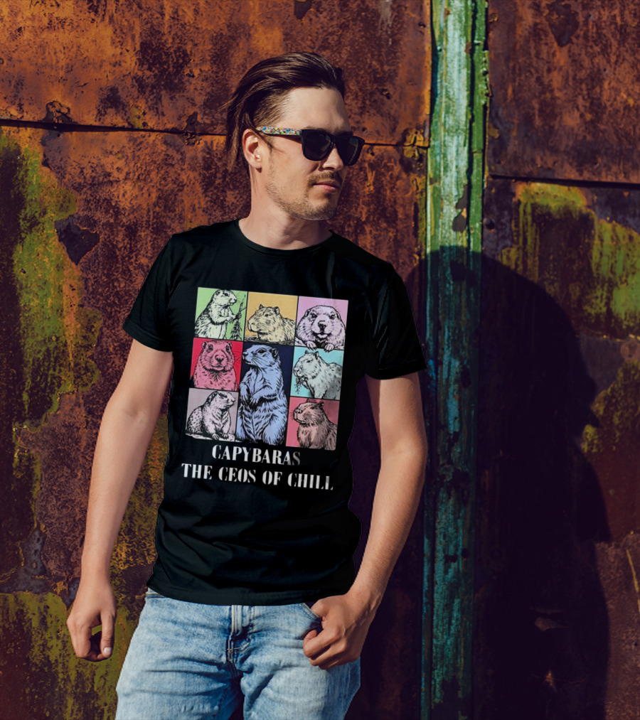 Capybaras The CEOS Of Chill T-Shirt
