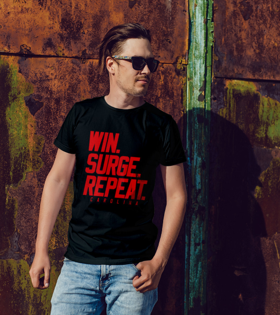 Carolina Hurricanes Win Surge Repeat T-Shirt