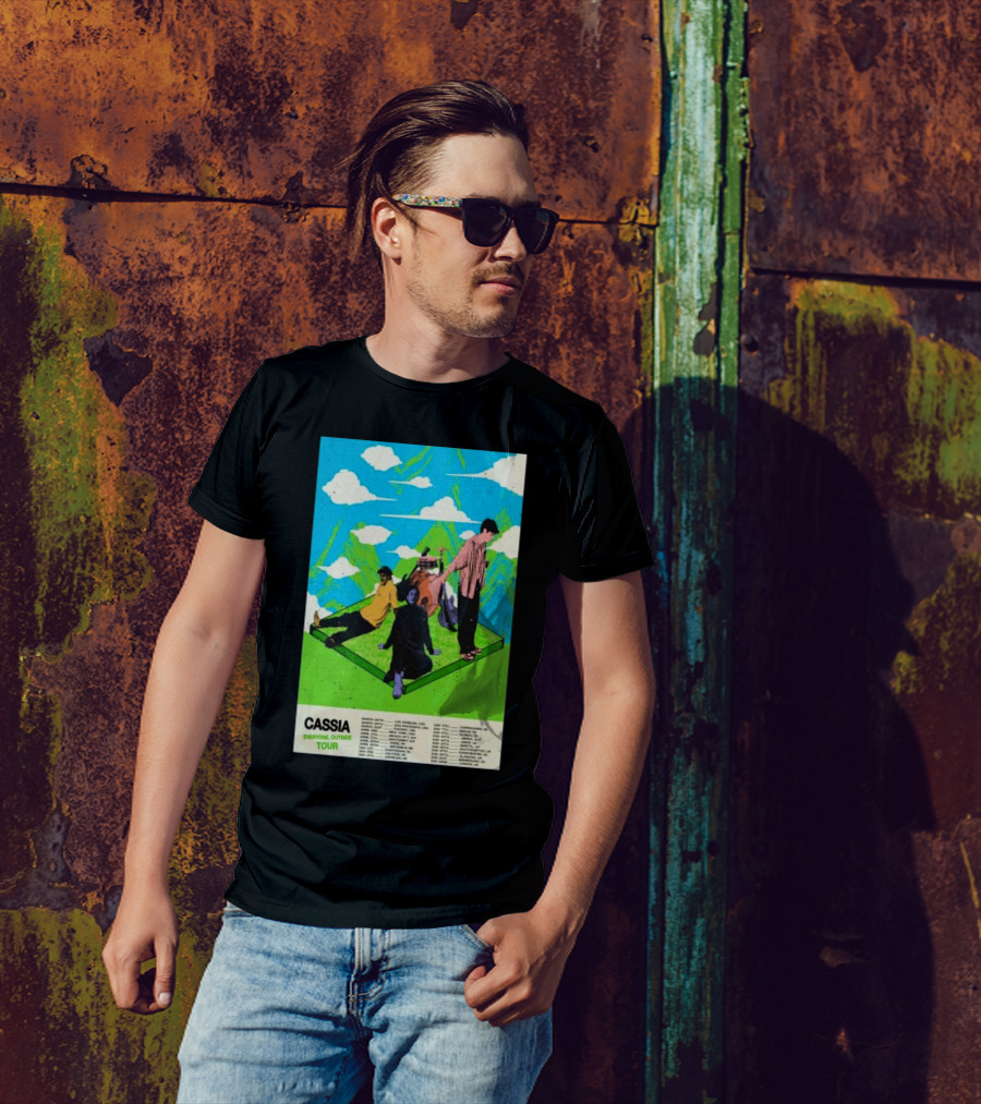 Cassia Everyone, Outside Tour 2025 T-Shirt