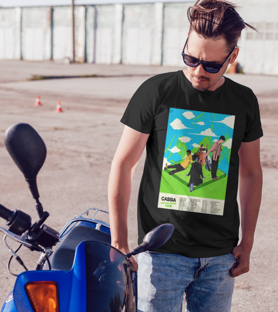 Cassia Everyone, Outside Tour 2025 T-Shirt