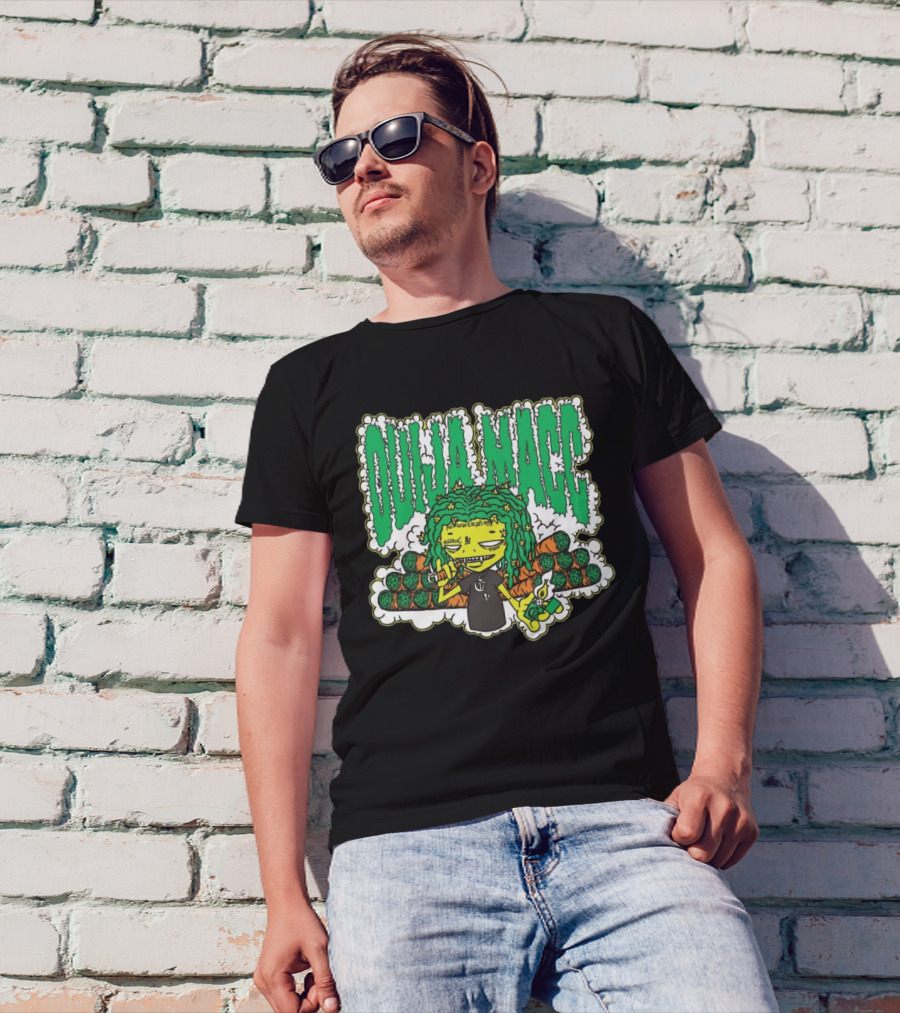 Chapter 17 Records Ouija Macc Stank-Nuggalo 17 Blunts Green T-Shirt