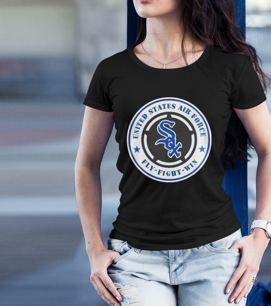Chicago White Sox United States Air Force Fly Fight Win Military Appreciation Night 2025 T-Shirt