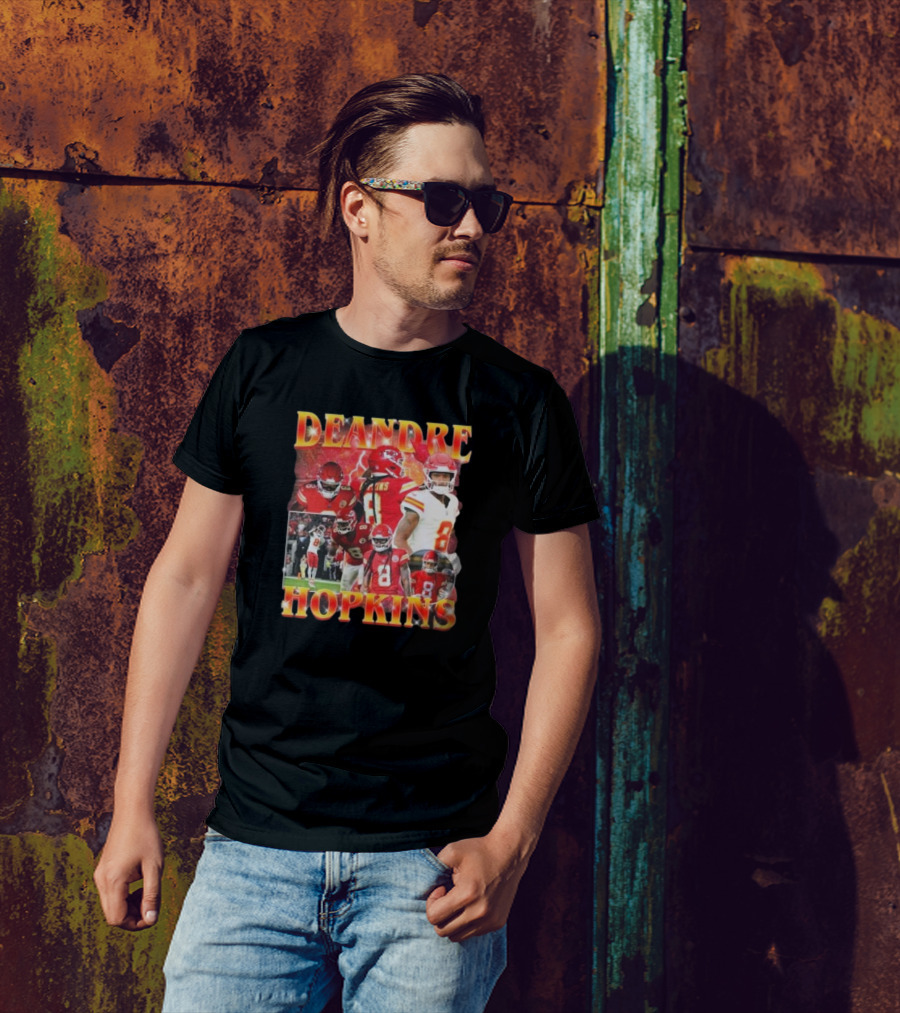Chiefs Super Bowl Champions 2025 Deandre Hopkins T-Shirt