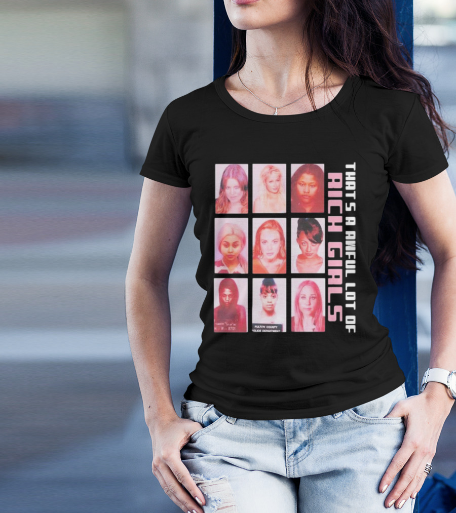Cough Syrup That’s A Awful Lot Of Rich Girls T-Shirt