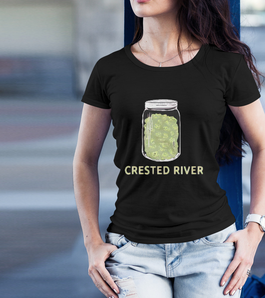 Crested River Jar Of Green Buds T-Shirt