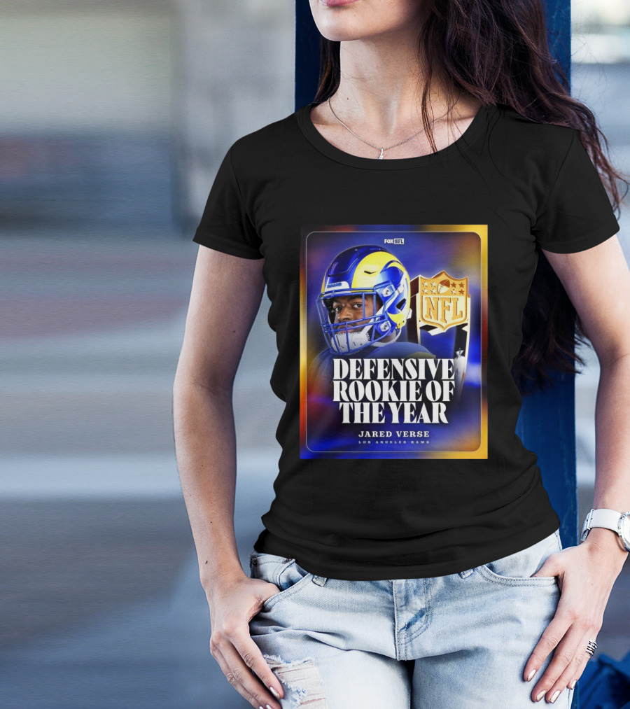 Congrats Jared Verse Los Angeles Rams 2024 NFL Defensive Rookie Of The Year T-Shirt