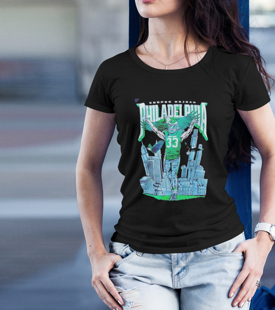 Dark Horse X Cooper Dejean Philadelphia Eagles Skyline T-Shirt