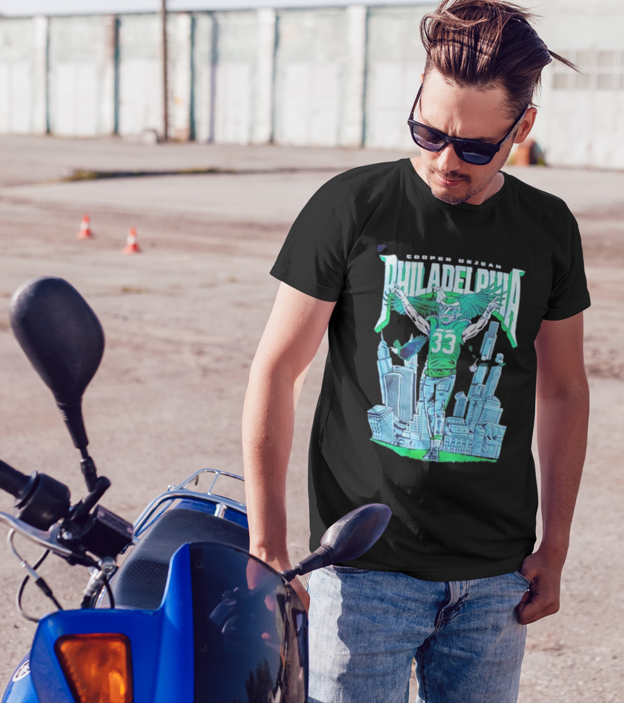 Dark Horse X Cooper Dejean Philadelphia Eagles Skyline T-Shirt