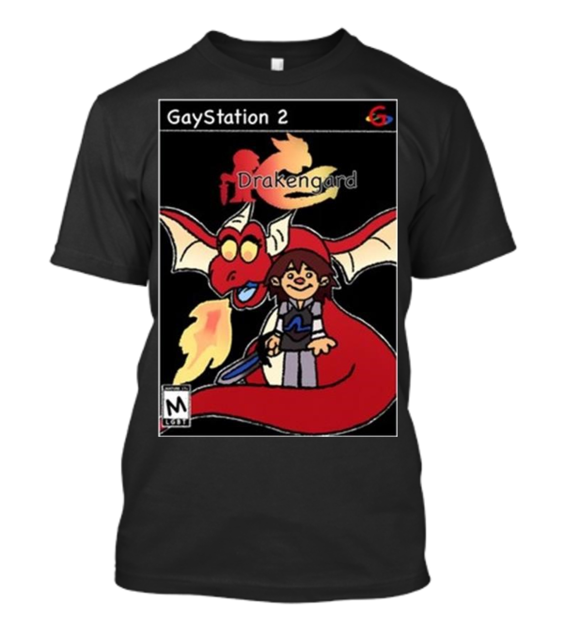 Datura Cereus Wearing Drakengard By Chronodia T-Shirt