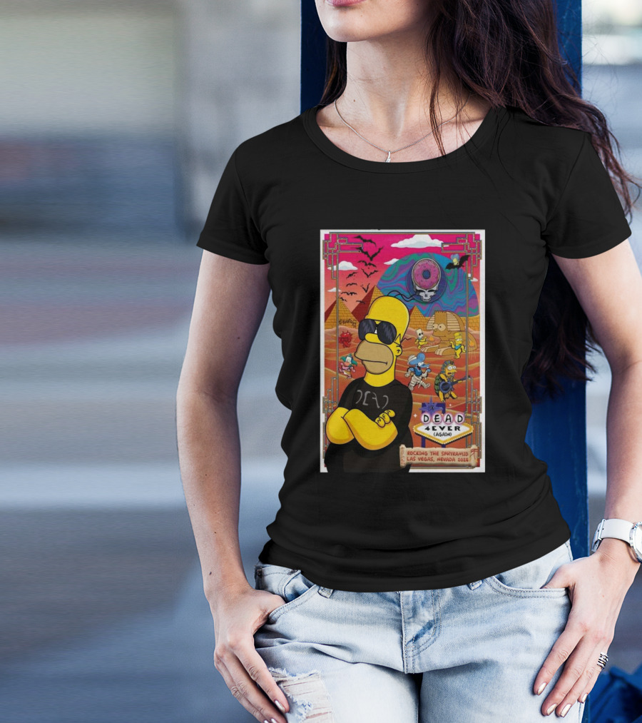 Dead 4ever 2025 Sphere Simpson T-Shirt
