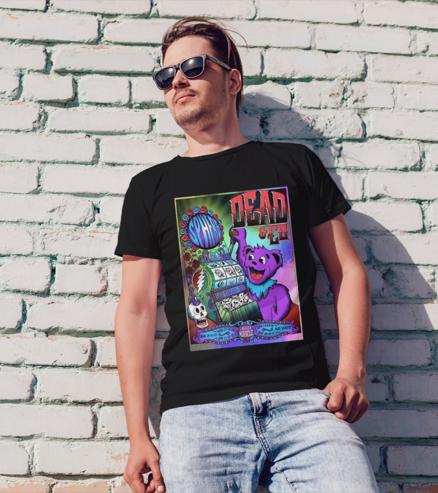 Dead And Company Live At Sphere Las Vegas 2025 Bertha Jackpot T-Shirt